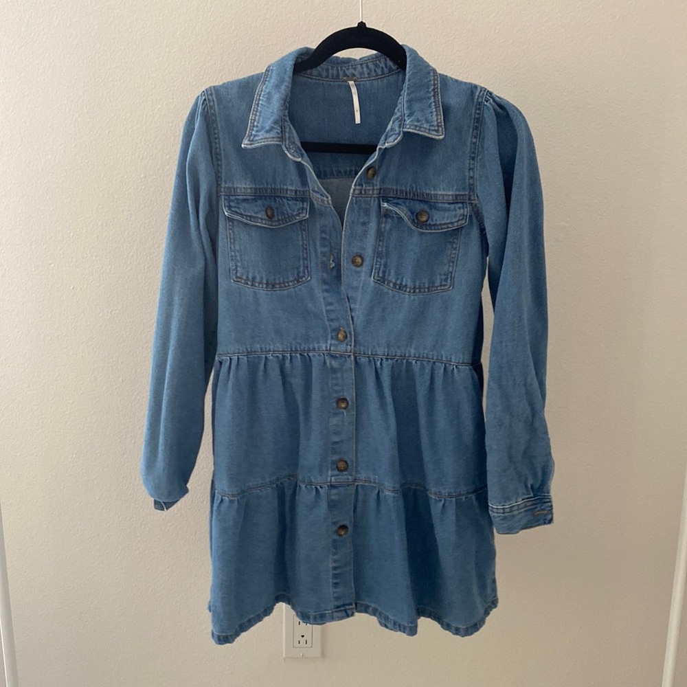 Denim dress from free people